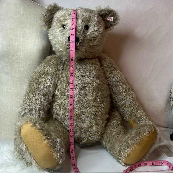 STEIFF “THEODORE” 2005 LIMITED EDITION 1902-2002 MOHAIR  BEAR - Picture 11 of 13